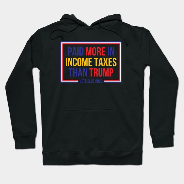 Paid More In Income Taxes Than Trump Hoodie by felixbunny